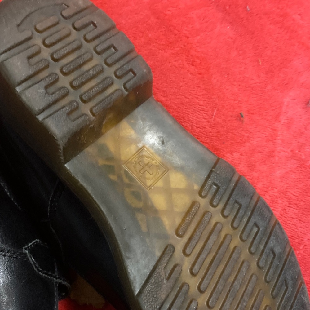 Kids Dr Martens Black Leather Mary Jane Shoes Size US 3 - Picture 7 of 8